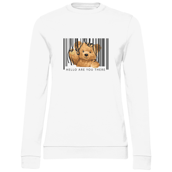 Barcode Teddy - Damen Sweatshirt - Textilzauber