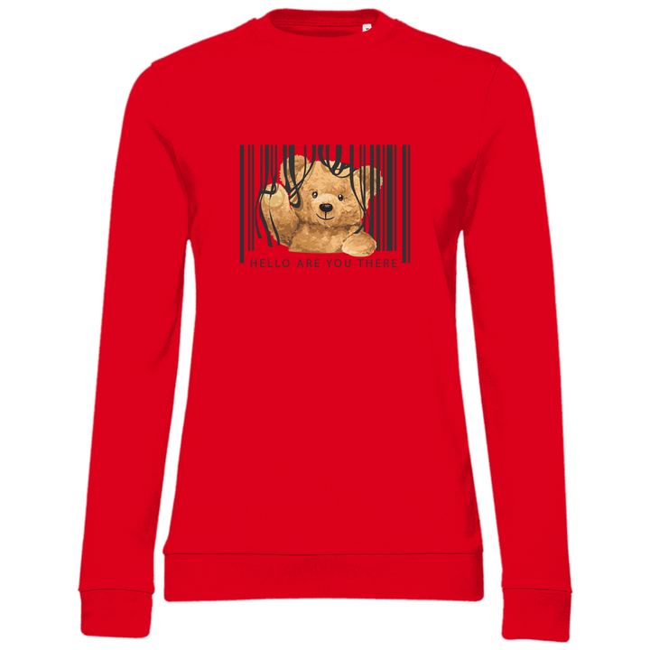 Barcode Teddy - Damen Sweatshirt - Textilzauber
