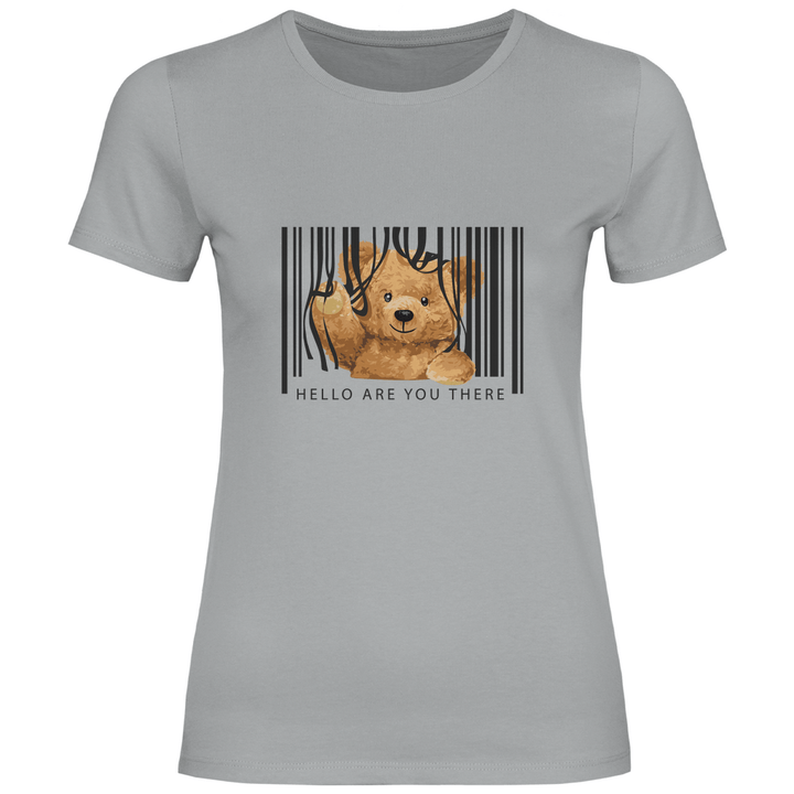 Barcode Teddy - Damen T - Shirt - Textilzauber