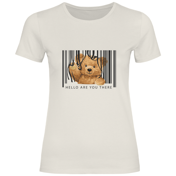 Barcode Teddy - Damen T - Shirt - Textilzauber