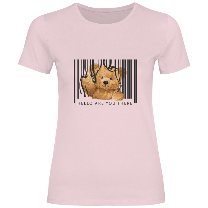 Barcode Teddy - Damen T - Shirt - Textilzauber
