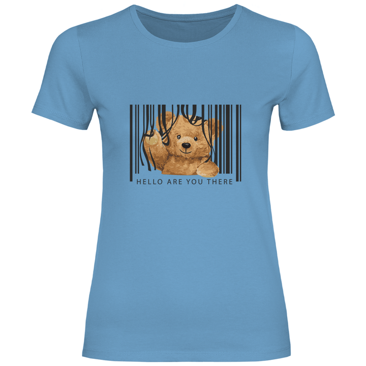 Barcode Teddy - Damen T - Shirt - Textilzauber