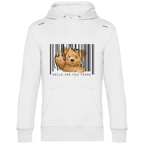 Barcode Teddy - Herren Hoodie - Textilzauber