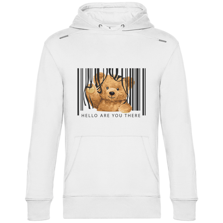 Barcode Teddy - Herren Hoodie - Textilzauber