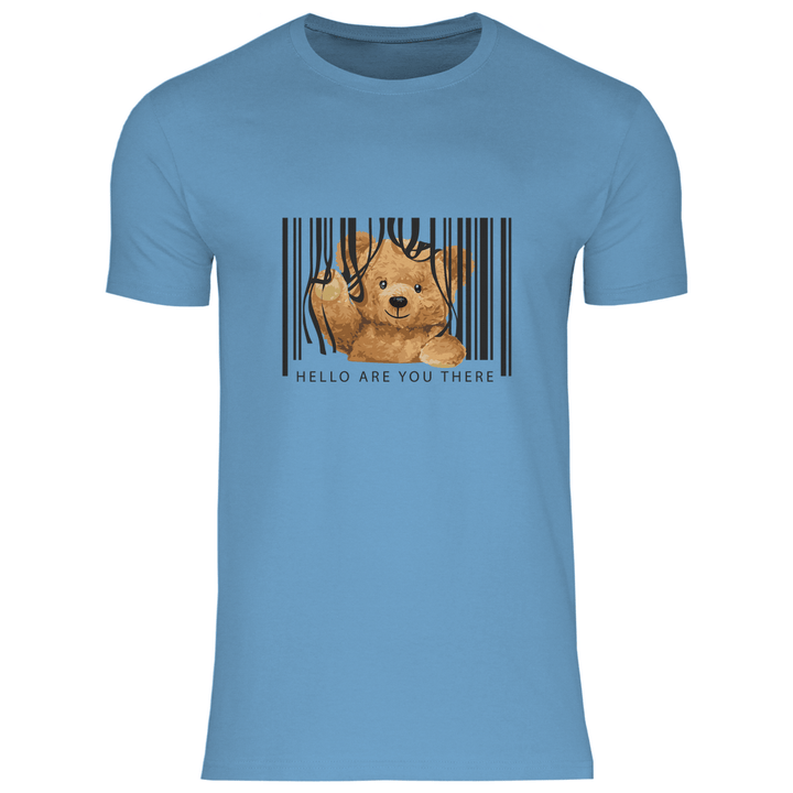Barcode Teddy - Herren T - Shirt - Textilzauber