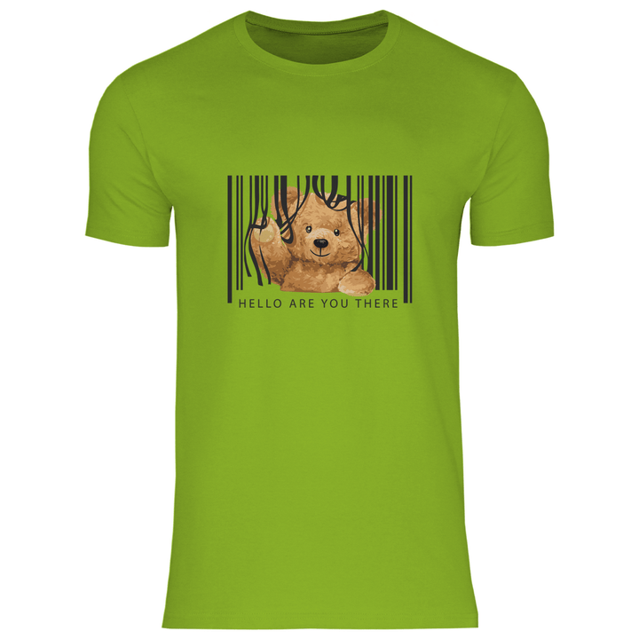 Barcode Teddy - Herren T - Shirt - Textilzauber