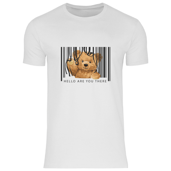 Barcode Teddy - Herren T - Shirt - Textilzauber