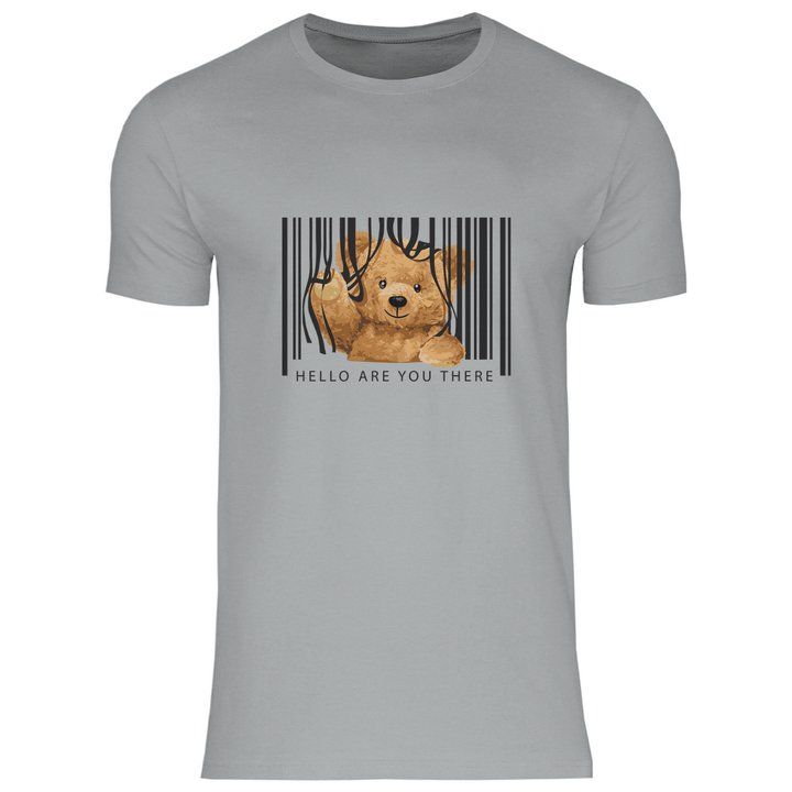 Barcode Teddy - Herren T - Shirt - Textilzauber