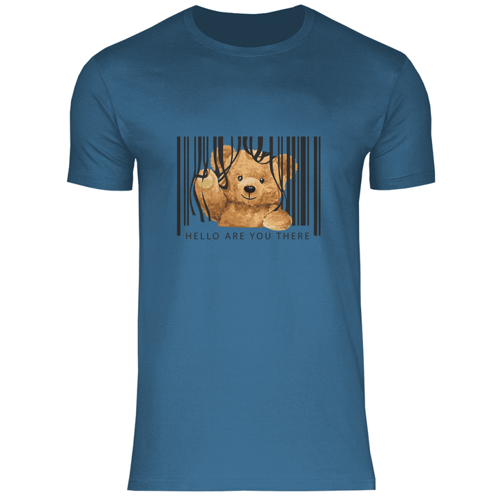 Barcode Teddy - Herren T - Shirt - Textilzauber