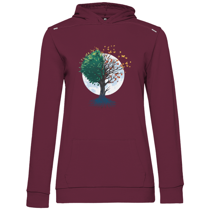 Baum des Lebens - Damen Hoodie - Textilzauber