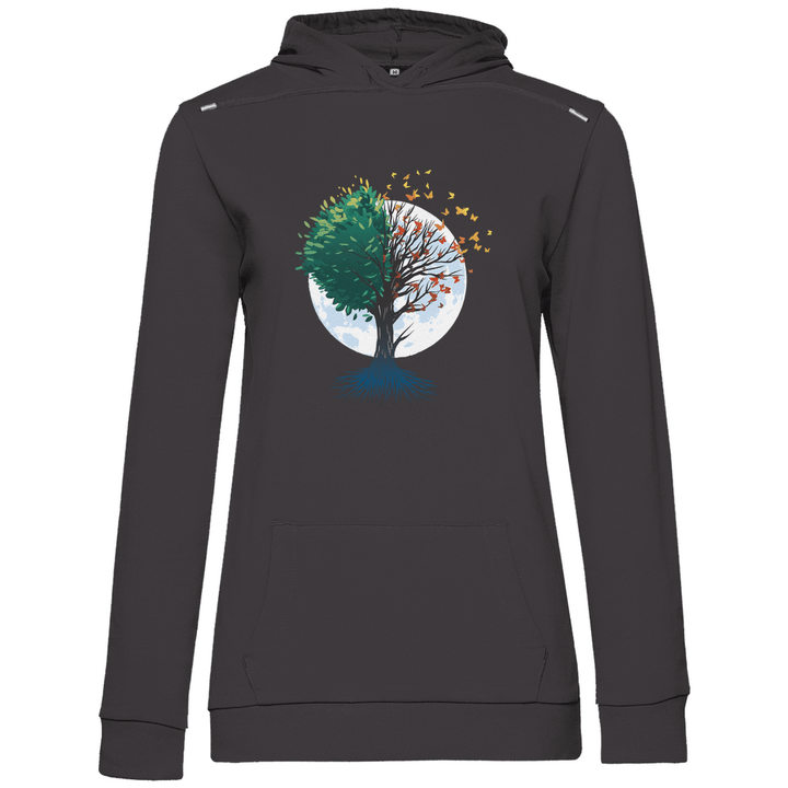 Baum des Lebens - Damen Hoodie - Textilzauber