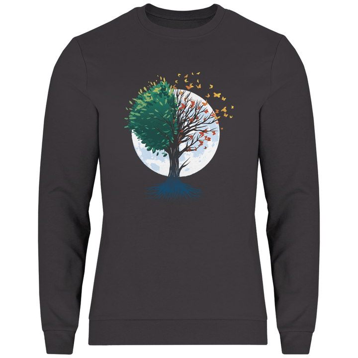 Baum des Lebens - Herren Sweatshirt - Textilzauber