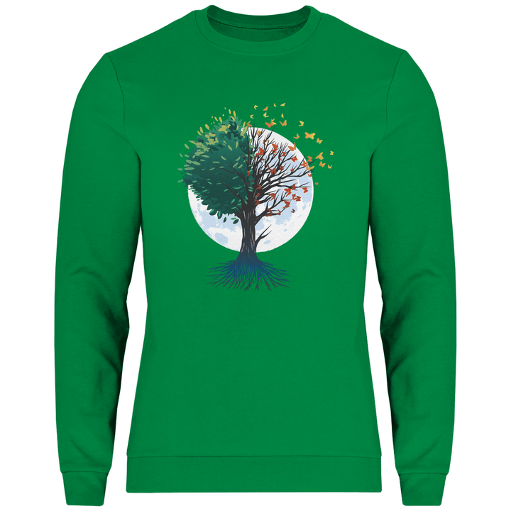 Baum des Lebens - Herren Sweatshirt - Textilzauber