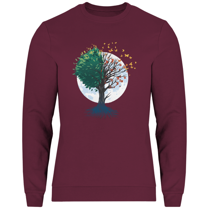 Baum des Lebens - Herren Sweatshirt - Textilzauber