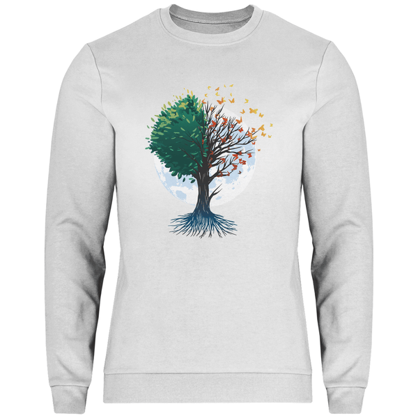 Baum des Lebens - Herren Sweatshirt - Textilzauber
