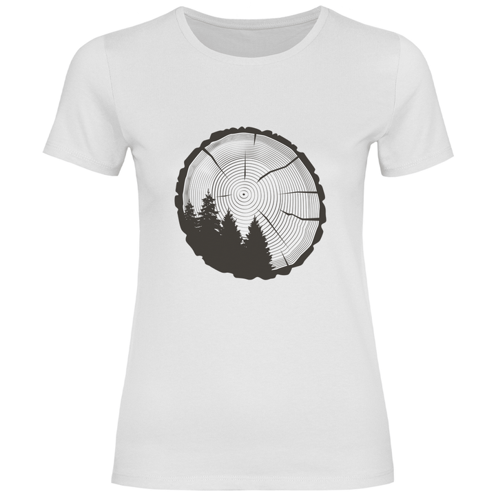 Baumringe - Damen T - Shirt - Textilzauber