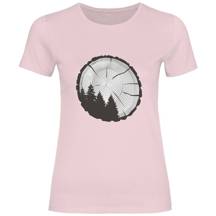 Baumringe - Damen T - Shirt - Textilzauber