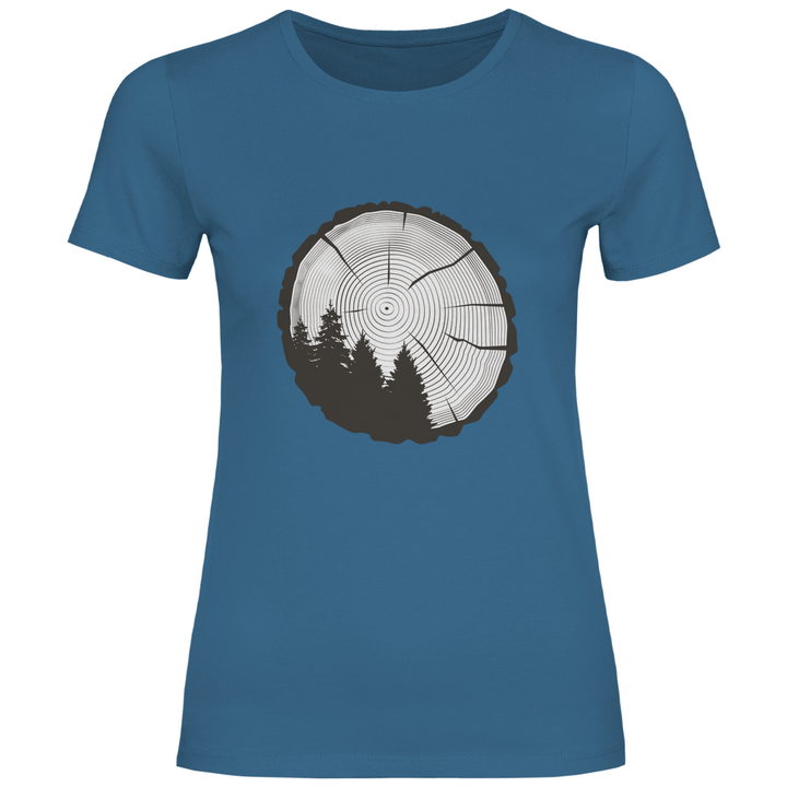 Baumringe - Damen T - Shirt - Textilzauber