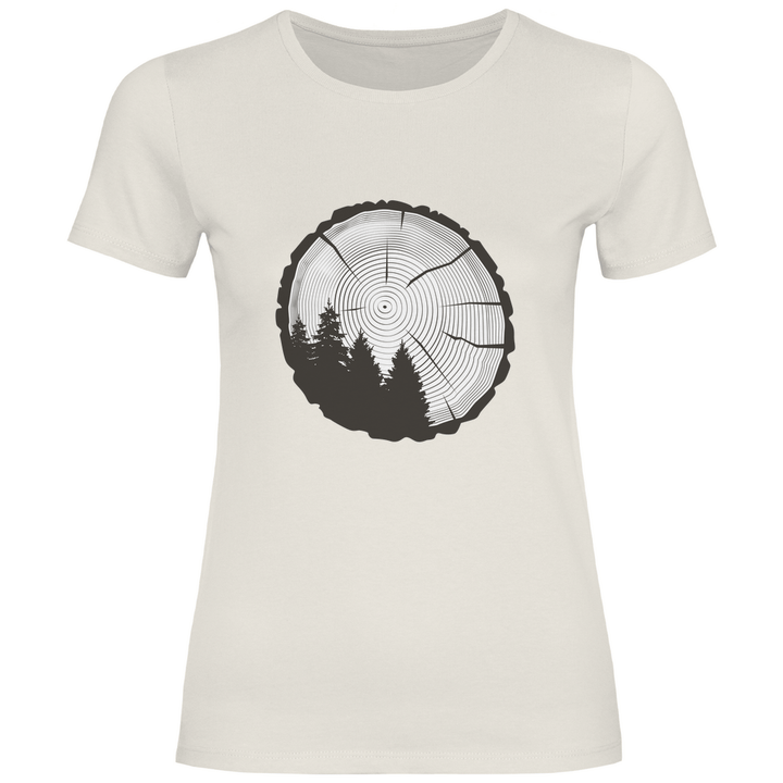 Baumringe - Damen T - Shirt - Textilzauber