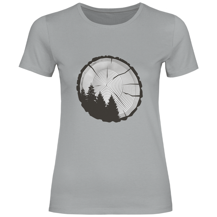 Baumringe - Damen T - Shirt - Textilzauber