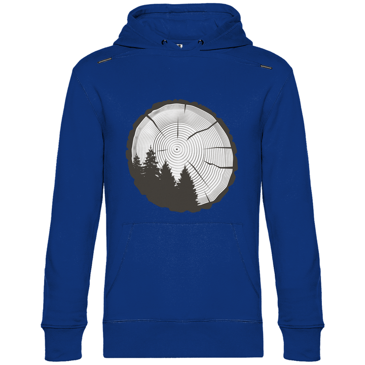 Baumringe - Herren Hoodie - Textilzauber