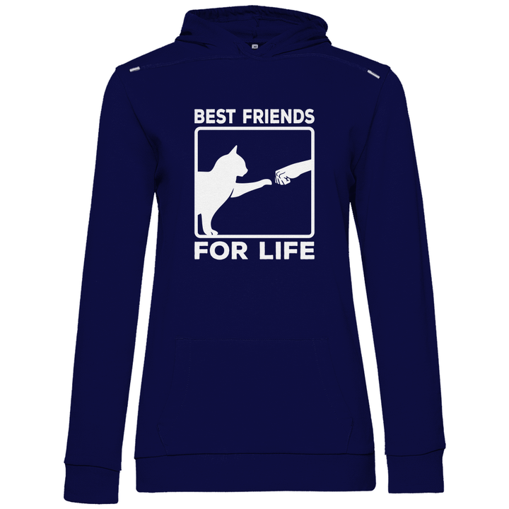 Beste Freunde fürs Leben - Damen Hoodie - Textilzauber
