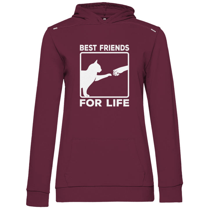 Beste Freunde fürs Leben - Damen Hoodie - Textilzauber