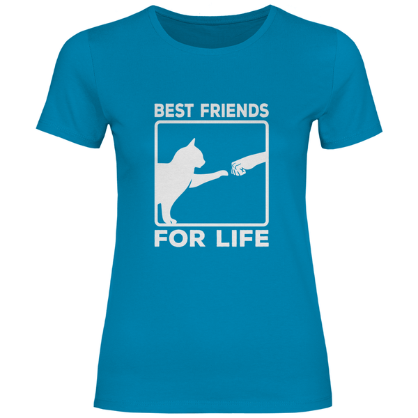 Beste Freunde fürs Leben - Damen T - Shirt - Textilzauber