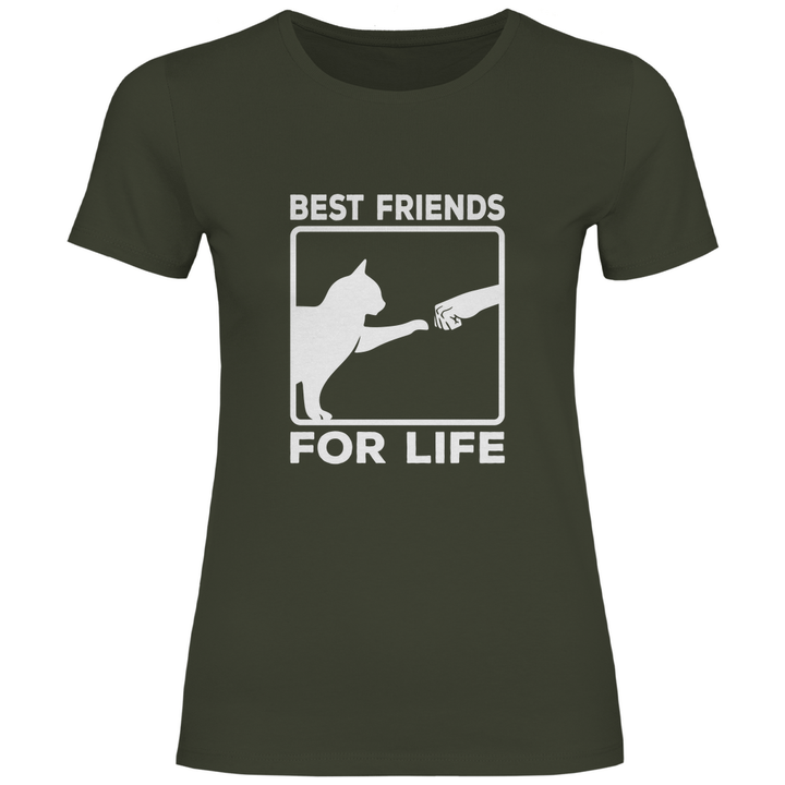 Beste Freunde fürs Leben - Damen T - Shirt - Textilzauber