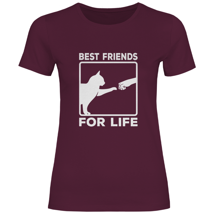 Beste Freunde fürs Leben - Damen T - Shirt - Textilzauber
