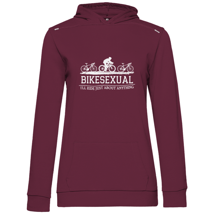 Bikesexual - Damen Hoodie - Textilzauber