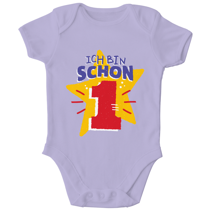 Bin schon 1 Bio Baby - Body - Textilzauber