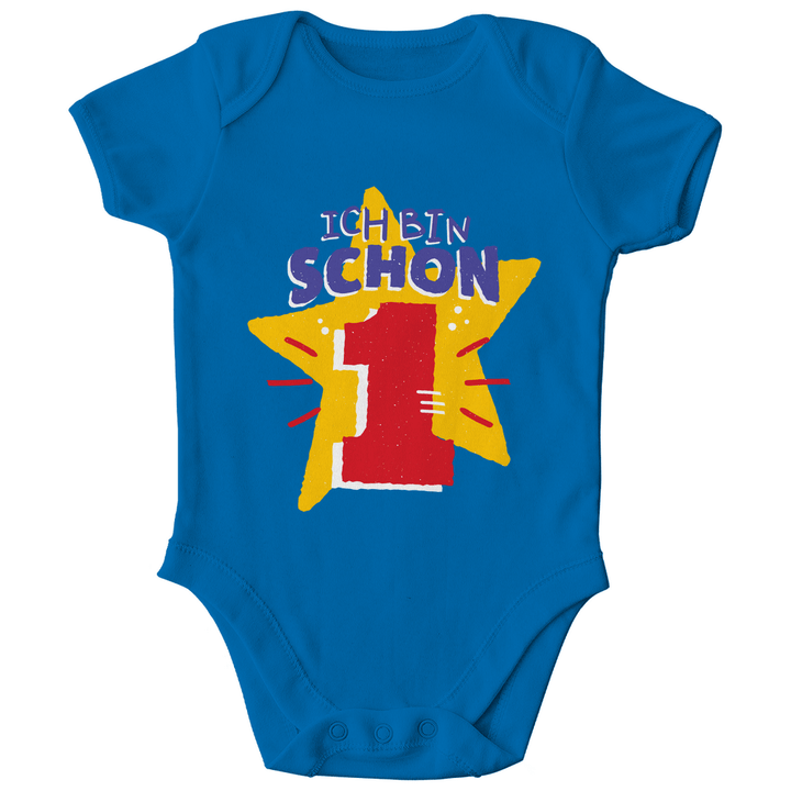 Bin schon 1 Bio Baby - Body - Textilzauber