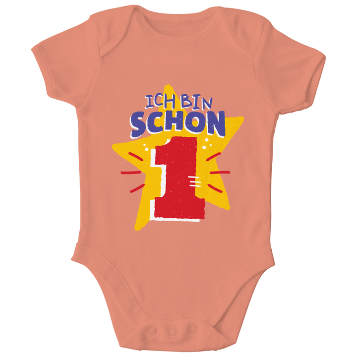 Bin schon 1 Bio Baby - Body - Textilzauber