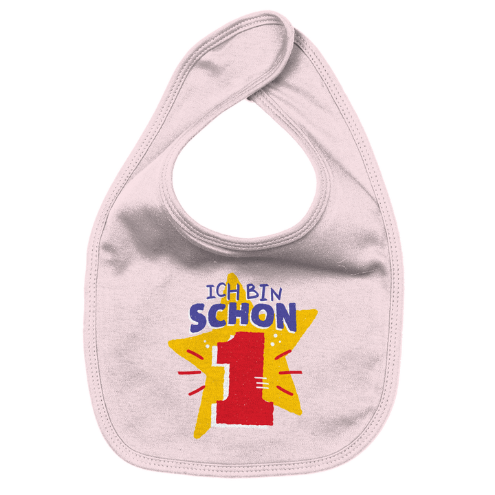 Bin schon 1 Bio Baby-Lätzchen - Textilzauber
