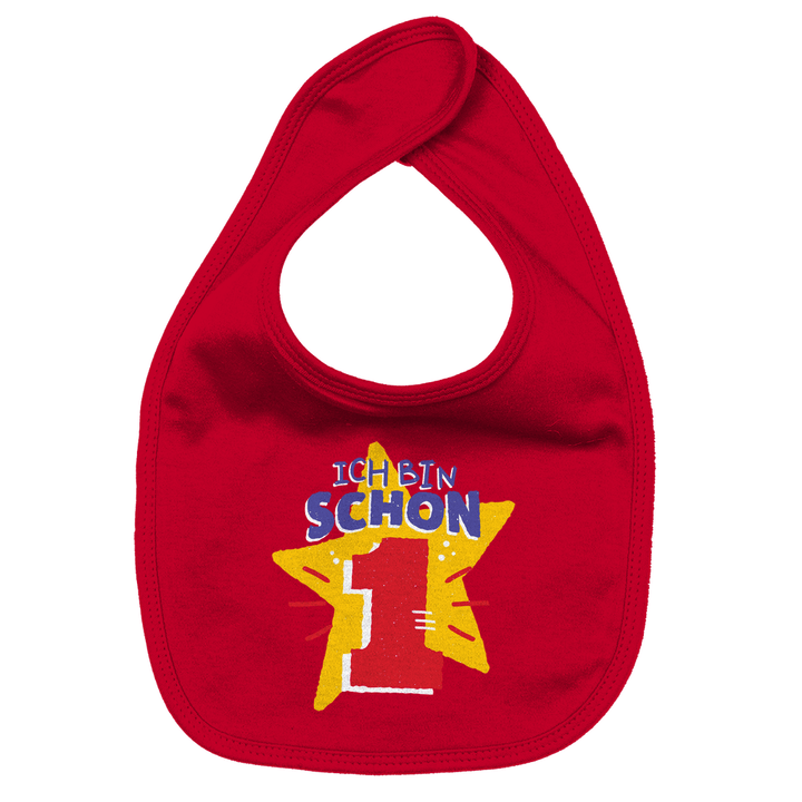 Bin schon 1 Bio Baby-Lätzchen - Textilzauber