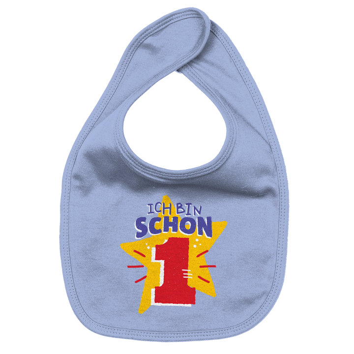 Bin schon 1 Bio Baby-Lätzchen - Textilzauber