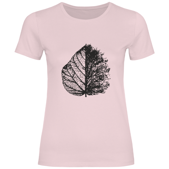 Blattskelett - Damen T - Shirt - Textilzauber