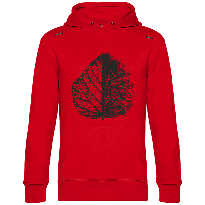 Blattskelett - Herren Hoodie - Textilzauber