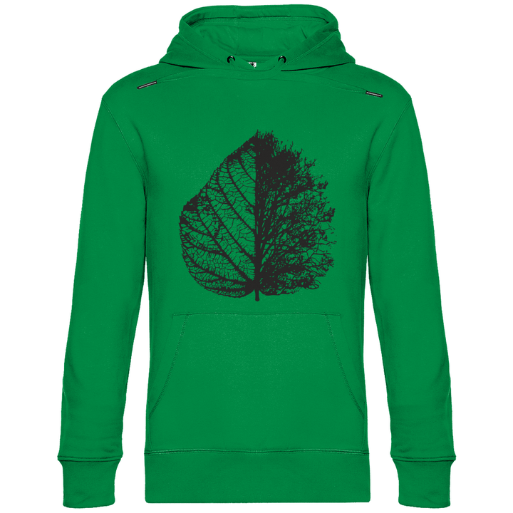 Blattskelett - Herren Hoodie - Textilzauber