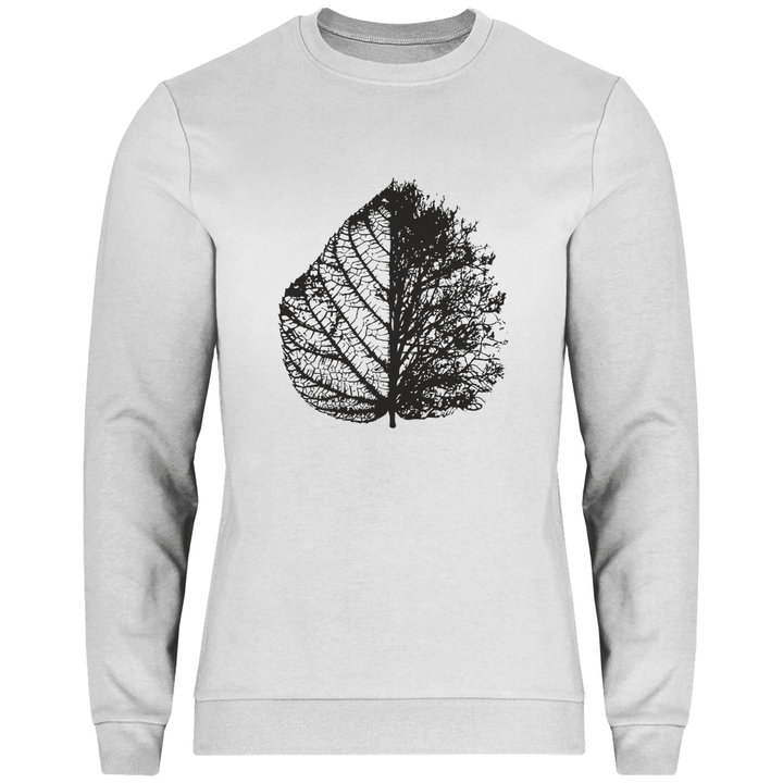 Blattskelett - Herren Sweatshirt - Textilzauber
