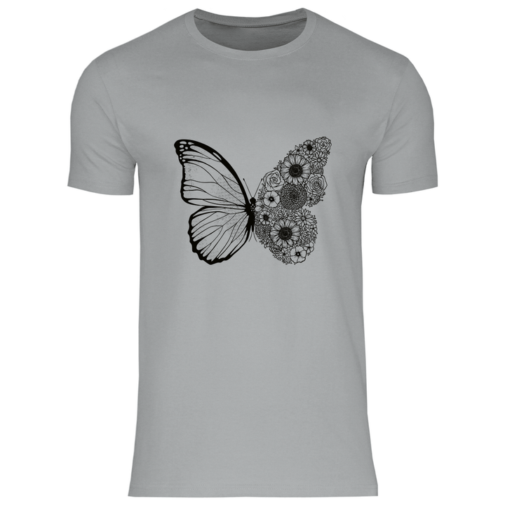 Blumenfalter - Herren T - Shirt - Textilzauber