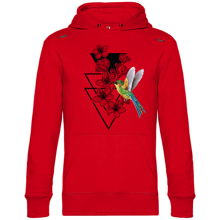 Blumenkolibri - Herren Hoodie - Textilzauber