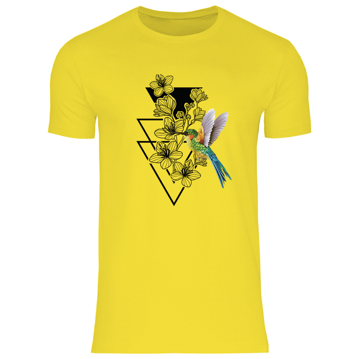 Blumenkolibri - Herren T - Shirt - Textilzauber