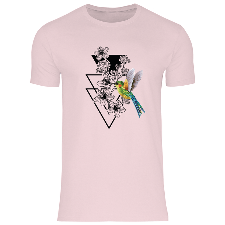 Blumenkolibri - Herren T - Shirt - Textilzauber