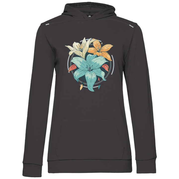 Blumenpracht - Damen Hoodie - Textilzauber
