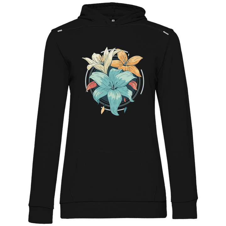 Blumenpracht - Damen Hoodie - Textilzauber