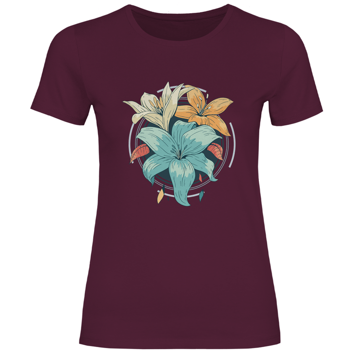 Blumenpracht - Damen T - Shirt - Textilzauber