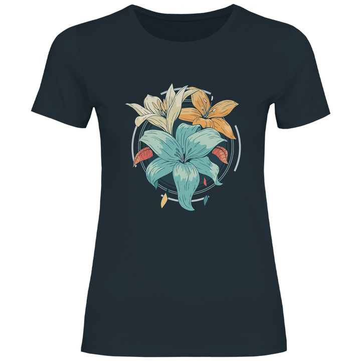 Blumenpracht - Damen T - Shirt - Textilzauber