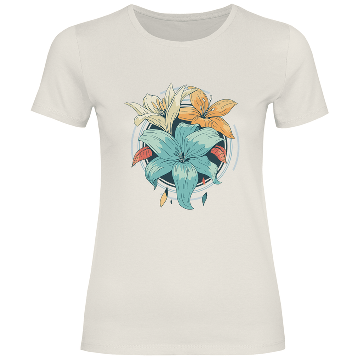 Blumenpracht - Damen T - Shirt - Textilzauber